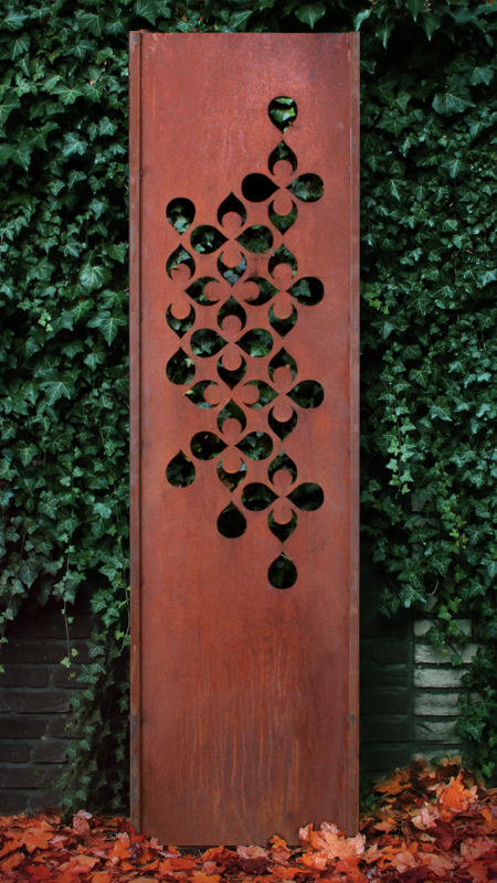 Gartenwand Ornament 54×195 cm