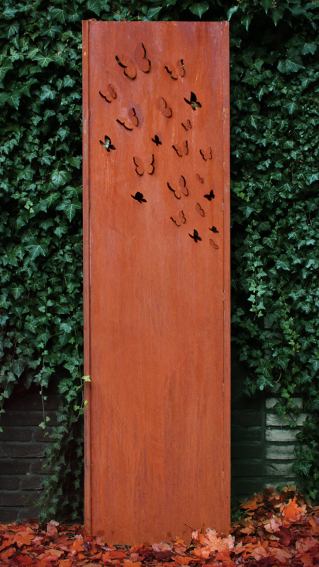 Gartenwand Schmetterling 54×195 cm