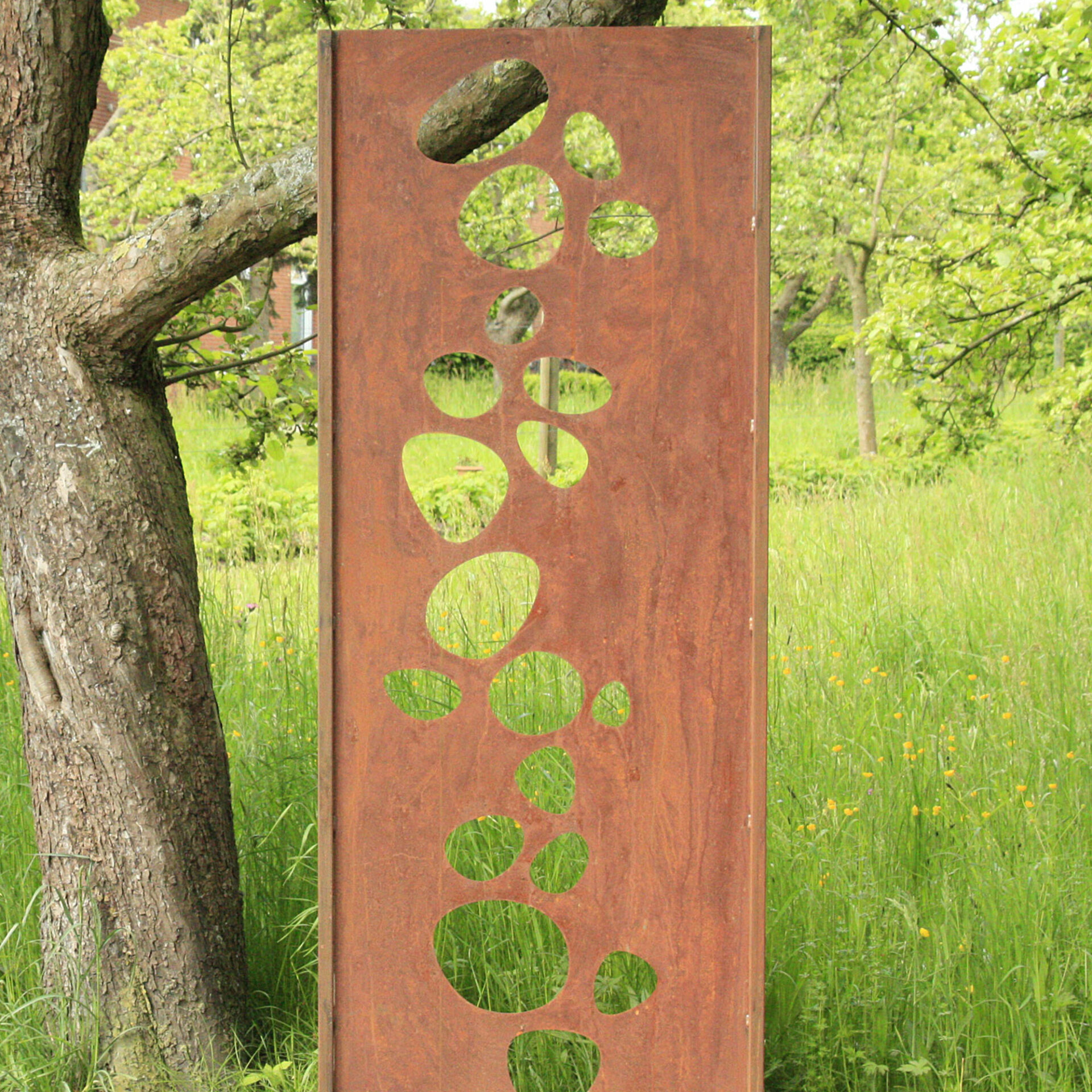 Gartenwand Steine<br>75×195 cm